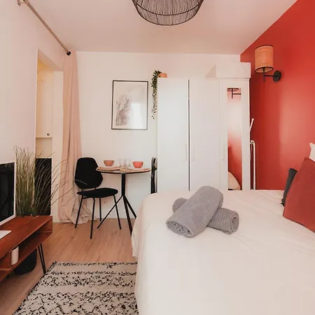 아파트 Jolie Ideal Pour Professionnels Et Couples Proche Paris