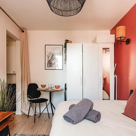 아파트 Jolie Ideal Pour Professionnels Et Couples Proche Paris